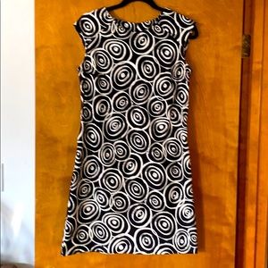 Woman’s Black & White AGB Dress